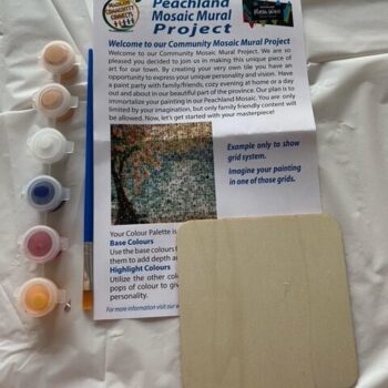 Five (5) Mural Mosaic Kits