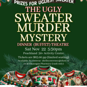 The Ugly Sweater Murder Mystery Tickets SOLD OUT
